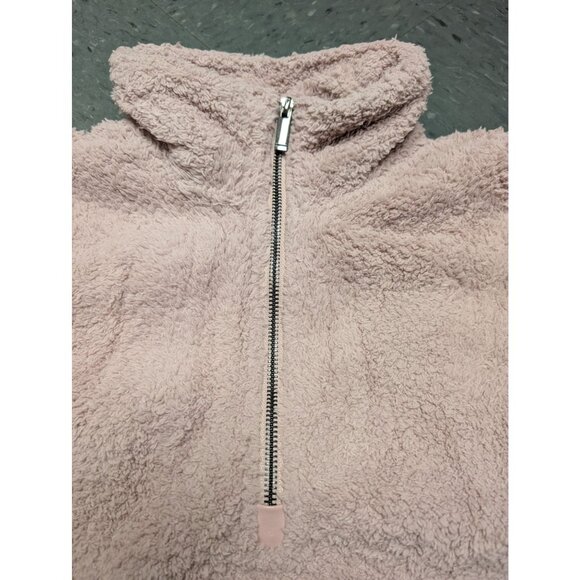 DYI Women's Tranquil 1/2 Zip Fuzzy Fleece Sweater Dusty Lavender Size Small - Picture 7 of 8